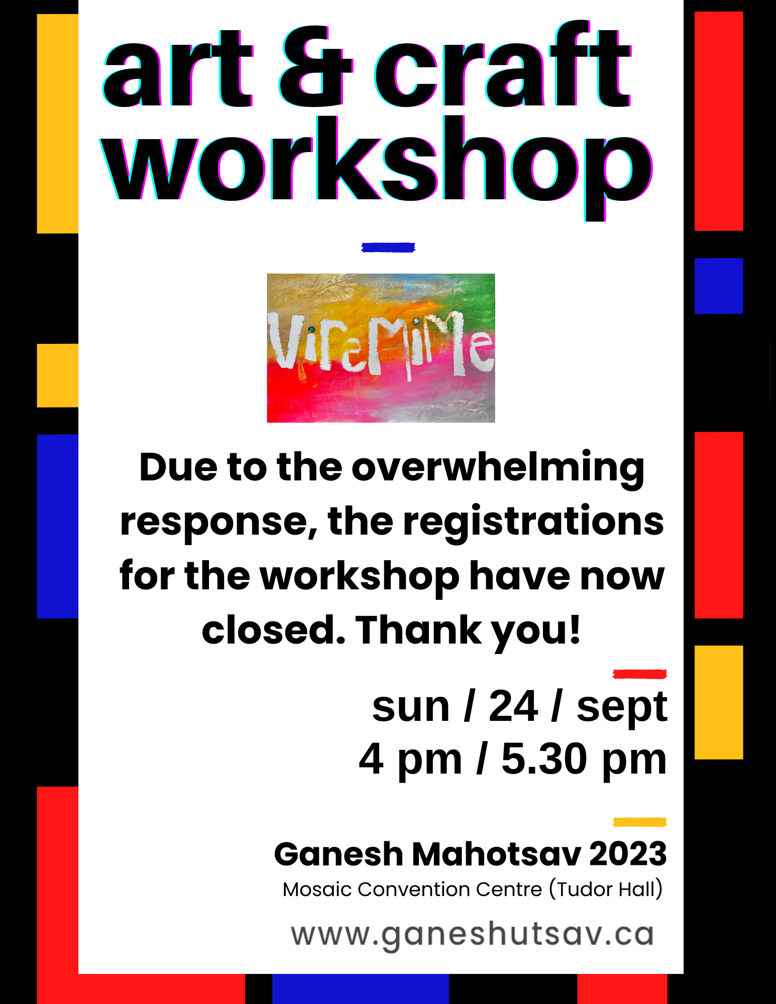 Free Art & Craft Ganesh Mahotsav 2024